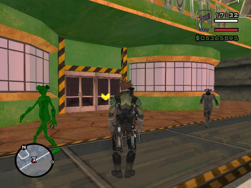 Gta San Andreas Gta Anderius Alien City Marcadores Y Correcciones